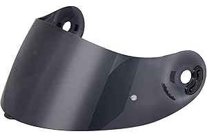 VCOROS Helmvisier für Nolan X-803 X-802 X-702 X-661 X603,Motorradhelm Visier,Motorrad Windschutz Helm Objektiv Visier (Schwarz)