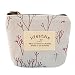 Produktbild Sunlera Mini Blumenleinwand Münzkoffer Schlüssel sackt Karten Portemonnaie Zip Wallets