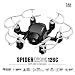 Produktbild FQ777 126C Mini RC Quadcopter Drone mit 2MP HD Vedio Kamera 2,4 Ghz 4CH 6-Achsen Gyro Remote Contro Headless Modus & Ein-Tasten Return Funktion Spider Mini Dronen Arerial UAV für Anfänger (Schwarz)