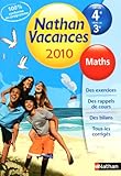 Image de Maths de la 4e vers la 3e Nathan Vacances