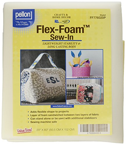 Pellon Flex-Foam Sew-In Stabilizer-20 X60