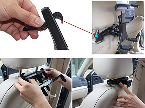 Bestdeal® KFZ Auto Kopfstützen Halterung Multimedia Rücksitz holder für SAMSUNG GALAXY TAB S (T800/T805) 10.5″ Zoll Inch Android Tablet PC - 4
