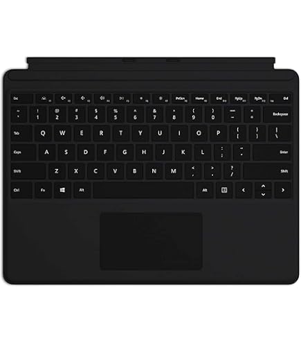 Microsoft Surface Pro 8 / X Type Cover + SlimPen2 at/DE Schwarz