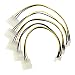 Produktbild 5 Pack, Molex 4-Pin an 3-Pin Computer / Gehäuse / cpu / Chassis / Lüfter Netzteilkabel