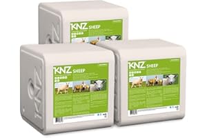 A&G-heute 30kg Leckstein Sheep 3 x 10 kg KNZ Mineralleckstein Mineralstein Salzleckstein Schaf Lamm Lämmer Nutztiere Weiss