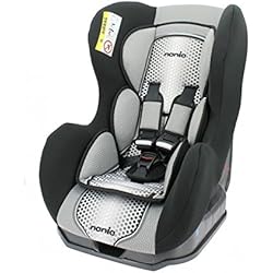 Mycarsit Siège Auto, Groupe 0+/1 (de 0 à 18 kg), Gris