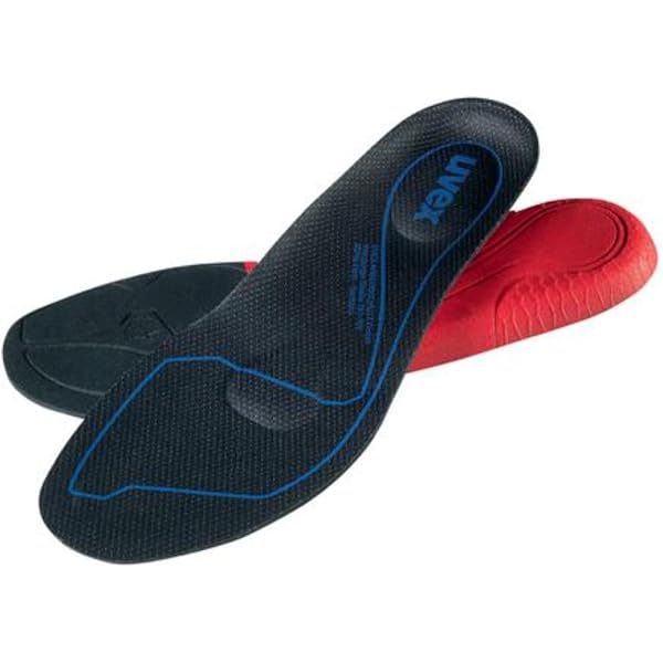 UVEX Einlegesohle 95347 Schwarz Rot Weite 10 Größe 37 9534737