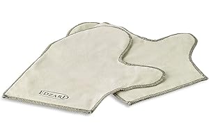 ‎EDZARD EDZARD QualiPolish® Silber Pflegehandschuhe (Paar) Reiniger für Schmuck, Münzen & Besteck aus Messing, Silber & Gold - Silberhandschuh, Putzmittel, Politur zur Pflege - Silberpflege für Schmuck