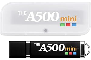 A500 Mini USB Ytterligare spelexpansion – Plug & Play-spelsamling för THEA500 Mini Retro Gaming System, Enkel USB-installation, Extra Amiga-spel, Demos, Verktyg och Förbättrad klassisk spelupplevelse