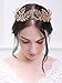 Price comparison product image Handmadejewelrylady Bride Hair Accessories Laurel Crown Headpiece Tiara Girls Women Wedding Headband (gold)