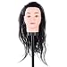 Cosmetology Mannequin Head 18" Synthetic Hair Black | Hair dummy RS.699.00