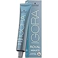 Schwarzkopf Professional Igora Royal Highlifts Permanent Hair Colour Cream, No. 10-21 Ultra Blonde Ash Cendre, 60 ml