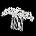 Phenovo 1pc Bridal Bridesmaid Women's Rhinestone Hair Comb Hair Accessories 9 x 5cm