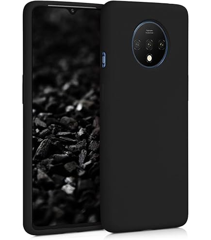 Ivoler Silikon Hülle Für Oneplus 7T | Militärischer Schutz, Stoßfest, Schlank, Karbon-Design