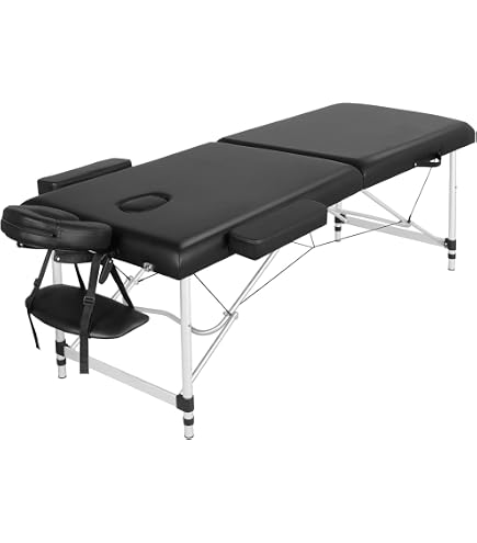 Cryfokt Universelle Kopfstütze Für Massageliege – Verstellbarer Winkel, Hohle Mitte, Aluminium