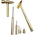 Kunya® Portable Screwdriver Set Mini Hidden Multi Functional 5 in 1 Small Metal Hammer, Multi Functional Multi tool Metal Portable Hammer Mini Hathodi Set 5