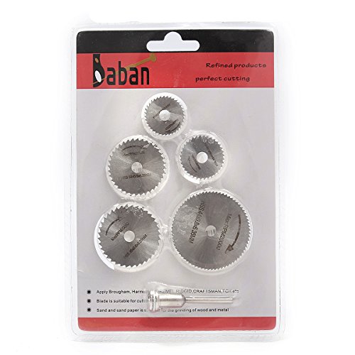 BABAN 6pcs HSS Sägeblätt Kreissägeblatt für Holz Multitool Werkzeug Repair Tool Kit - 5