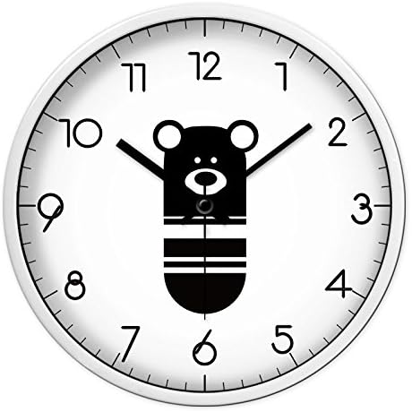 Wall clock, simple and stylish wall clock, ultra-quiet clock,quiet wall clock?Creative home pendant,12Inch