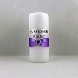 Hochzeitskerze Geburtstagskerze Geschenk Hochzeit Hochzeitskerzen