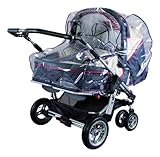 Sunnybaby 10098 - Regenverdeck mit Sichtfenstern für Zwillingskinderwagen