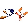 3M 1270 Ear Plug Corded, Extra Soft, Reusable Earbuds Noise Cancellation, Soundproof Earplug Use For