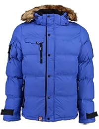 Geographical Norway anorak para hombre, modelo Behar, forro cálido, tallas S-XXXL