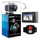 UPGRADE-SERIE VON AKASO BRAVE 4: Mit Videoauflösung von 4K/24fps, 2K/30fps und 1080P/60FPS sowie 20MP-Fotos können Sie mit der AKASO Brave 6 Action Kamera atemberaubende Full-HD-Videos und einzigartige Zeitraffervideos aufnehmen, die sich perfekt zum Weiterteilen eignen.