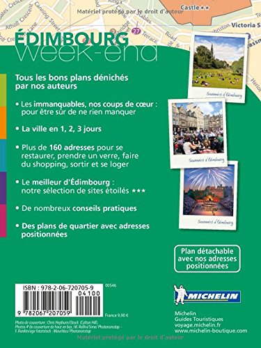 Guide Vert Week-End Edimbourg Michelin