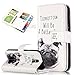 Produktbild Roreikes Samsung Galaxy S5 / S5 Neo Hülle, Galaxy S5 / S5 Neo Case, Hülle Muster Blume Strap Wallet Cover Tasche Bunte Retro PU Leder Flip Case Handytasche Muster Schutz Hüllen im Bookstyle Handyhülle Ledertasche mit Stand mit Neun Funktion Kartenfächer Magnetverschluss Magnet Etui Schale Schutzhüllen für Samsung Galaxy S5 / S5 Neo