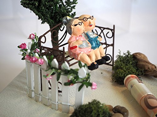 Geldgeschenk Verpackung Geldverpackung Oma Opa Garten Geburtstag Goldhochzeit Geld Blumen - 4