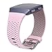 Produktbild Armband Zubehör für Fitbit Ionic Armband perforierte Leder-Band Ersatz-Armband für Fitbit Ionic für Frauen Männer