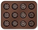 Apto para lavavajillas Tescoma Molde de Bombones de Chocolate, Formas Surtidas