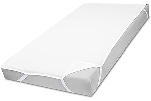 Matratzenschoner wasserdichte Matratzenauflage 50x100 cm – Kinder Bettunterlage Matratzenschutz und Bettschutz Mattress Protector Nässeschutz wasserdicht und waschbar 50 x 100