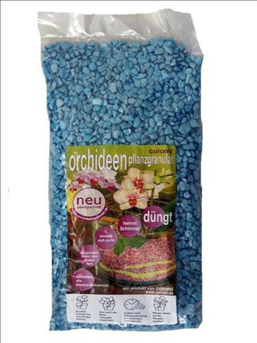 Orchideengranulat 1 l fein blau Colomi