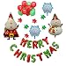 Produktbild Pottoa Diy Aluminium Film Ballon Set Frohe Weihnachten Banner Home Decoration Santa Merry Christmas Dekoration Banner Christmas Party Supplies