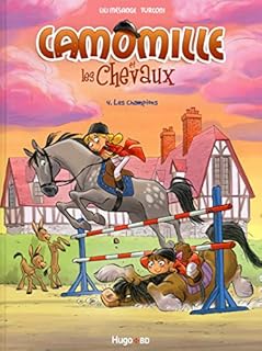jaquette livre Camomille et les chevaux T04 Les champions (04)