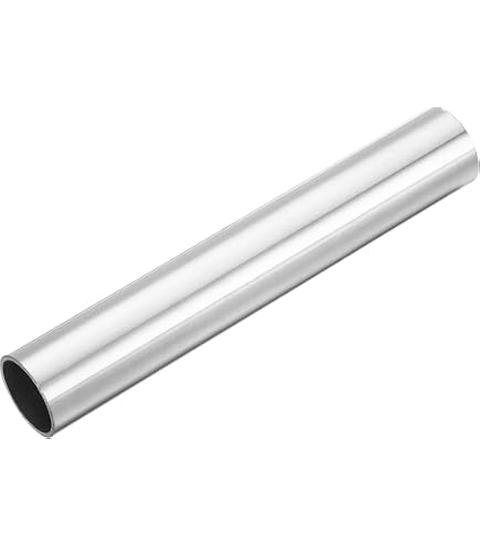 304 Stainless Steel Tubes - 4mm OD X 0.5mm Wall X 300mm Length (4 Pack)
