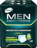 Tena Men Level 4 Protective Underwear - 8-Piece