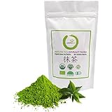 matchatea - Bio Organic Poudre de Thé Vert Matcha - Puissant Antioxydant Japonnais Qualité Ceremonial Grade Bio - 100 grammes