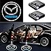 Produktbild Autotür Logo Licht, 2 Pcs LED Auto Projektor Logo Geist Schatten Licht Türbeleuchtung Willkommen Lampe Drahtlose Laser Projektor Logo Licht (für Mazda)