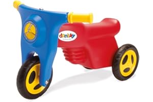 Dantoy-Classique-Multicolore-Véhicule pour Enfants Racer-partir de 3 Ans-Vélo d'équilibre-Trottinette pour Enfants avec 3 Roues-Étiquette Écologique Nordique-Fabriqué au Danemark