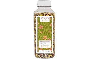 ‎EVERLY GRACE Everly Grace historische Popcornkörner - Cherry Blossom (425 g Flasche) – Rosafarbener Popcornmais aus historischem Saatgut – Handgeernteter US-Import für einzigartigen Geschmack und Optik