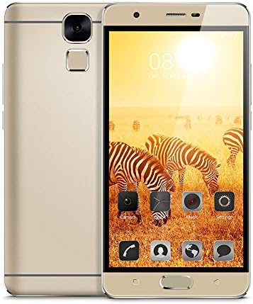 PADGENE® L2 Newest 5.0" Android 6.0 Unlocked 3G Smartphone -- Ultrathin 1GB/8GB MT6580 Quad-Core 1.3GHz GSM/WCDMA Dual SIM Card Dual Standby Mobile Phone GPS WIFI SIM-Free Phablet (Gold)