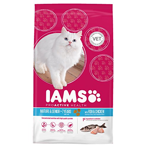 Preisvergleich Produktbild Iams Mature & Senior Katze Seefisch 2.55kg