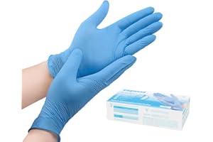 100 x siegmund Nitrile Disposable Gloves, Blue, Size XS, Stretchy, Powder-Free, Medical Nitrile Gloves, Highest Quality, Impermeable to Bacteria, Fungi and Viruses