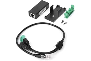 AYNEFY Server Seriale WIFI, a Server Seriale WIFI Antenna Integrata Modulo di Comunicazione Wireless Interfaccia RJ45 Supporto del Pacchetto del Registro e del Pacchetto Heartbeat, 18