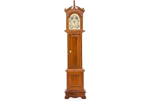 Odoria 1/12 Scale Dolls House Miniature Grandfather Clock Dollhouse Accessories