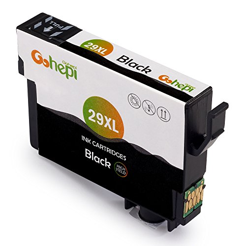 Gohepi 29XL Kompatibel für Druckerpatronen Epson 29XL 29, 4 Schwarz/2 Blau/2 Rot/2 Gelb 10er-Pack Arbeiten mit Epson XP-342 XP-332 XP-345 XP-442 XP-445 XP-432 XP-247 XP-335 XP-235 XP-245 XP-435 XP-330 XP-430 Patronen - 4