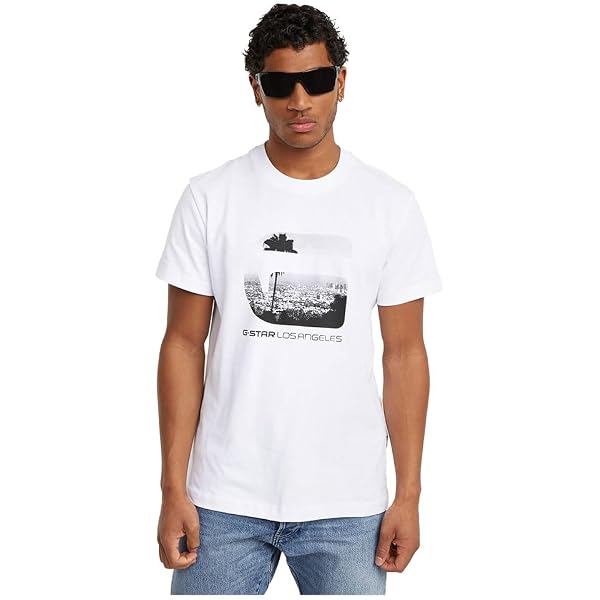 G-STAR Herren T-Shirt Tokyo R T – Bequemes Basic-Shirt In Zeitlosem Design
