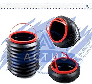 ACTUS Collapsible Car Plastic Pop Up Trash Can Foldable Waste Bin for Diwali (Black)